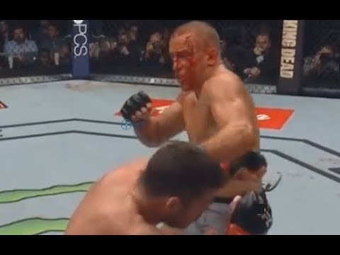 Georges St-Pierre Returns To Fight Michael Bisping.