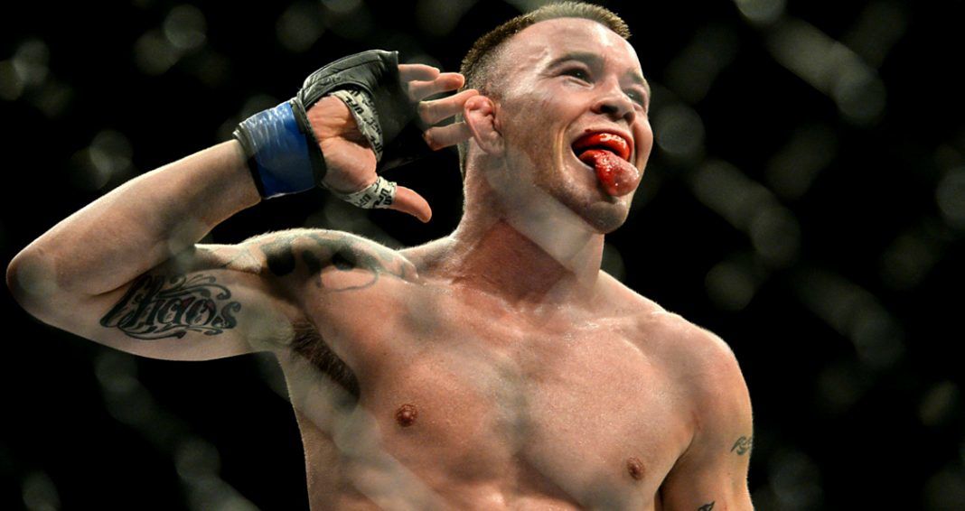 Colby Covington Fights At Ufc 225.