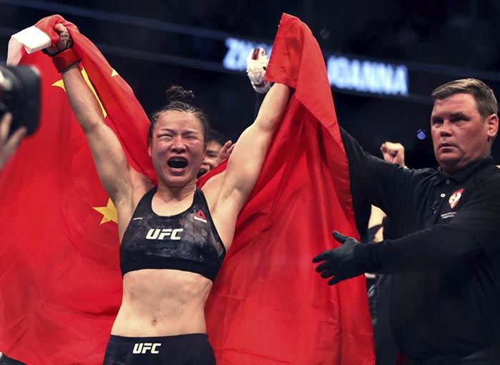 Weili Zhang Wins The Ufc Strawweight Title